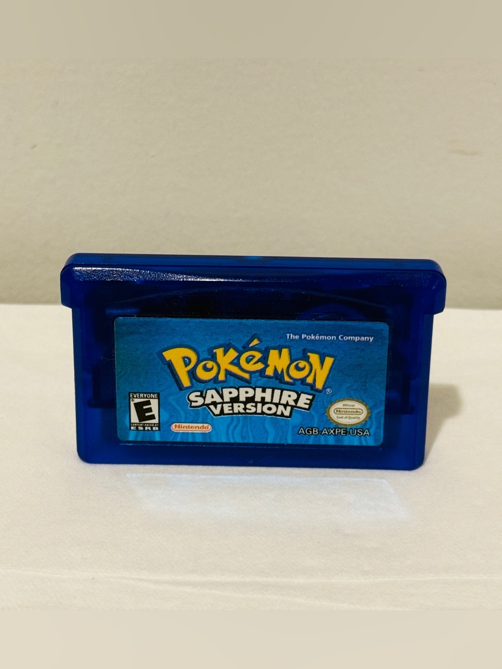Pokémon Sapphire Version (Game Boy Advance, GBA) Authentic - Tested & Working
